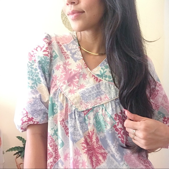 SOLD🌺Vintage Bank of Hawaii Mu’umu’u - Picture 7 of 9